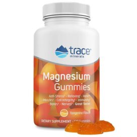 TRACE MINERALS MAGNESIUM GUMMIES TANGERINE 120S