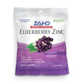 Zand HLozenge Elderberry Zinc 15Ct