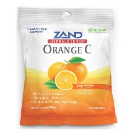 Zand HLozenge Vit C Zesty Orange 15Ct