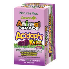Natures Plus Acidophi Kidz Berry 90Animals