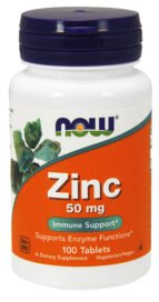 Now Zinc 50Mg 100Tabs