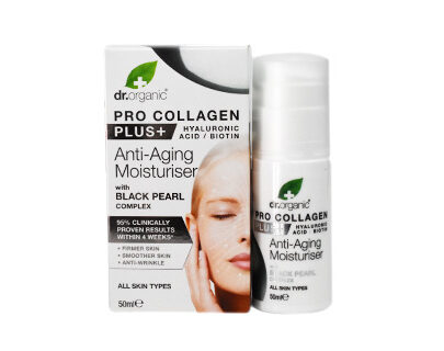 Dr Organic Pro Collagen Black Pearl Moisturiser