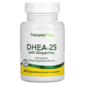 Natures Plus DHEA - 25mg with Bioperine VegCaps 60's