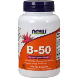 Now B50 Vitamin B Complex Tabs 100's