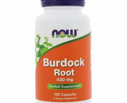 Now Burdock Root Caps 100's