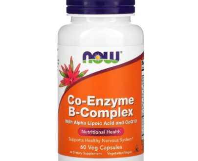 Now Co-Enzyme B-Complex Vcaps 60's with Alpha Lipoic Acid and COQ10