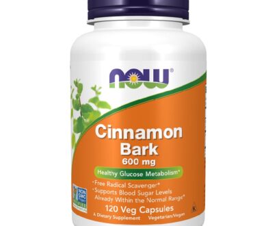 Now Cinnamon Bark 600mg Caps 120's