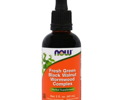 Now Fresh Green Black Walnut & Wormwood Complex 60ml with Cloves