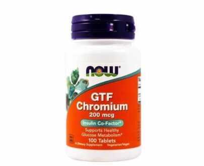 Now GTF Chromium 200mcg Tabs 100's