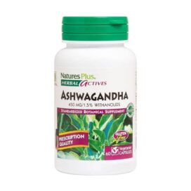 Natures Plus Ashwagandha Ext 450mg Vcaps 60's