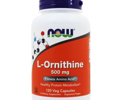 Now L Ornithine 500mg Caps 120's