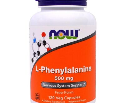 Now L Phenylalanine 500mg Caps 120's