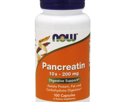 Now Pancreatin 200mg Caps 100's