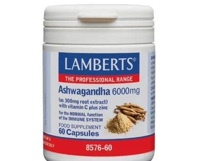 Lamberts Ashwagandha 6000mg Caps 60's