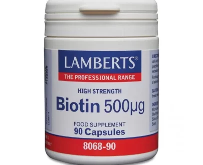 Lamberts Biotin 500ug 90's