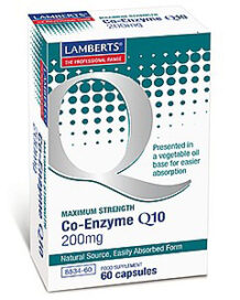 Lamberts Co Enzyme Q 10 200mg 60's