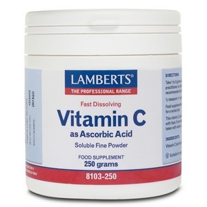 Lamberts Ascorbic Acid 250gm Vitamin C