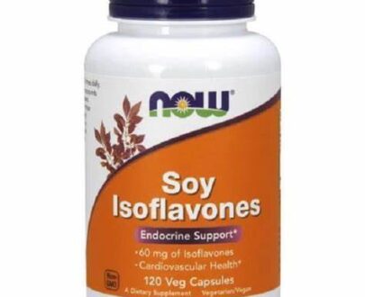 Now Soy Isoflavones Vegicaps 120's