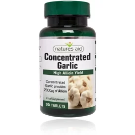 Natures Aid Garlic Concentrated 2000mcg 90s