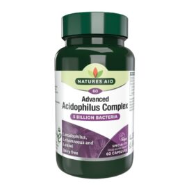 Natures Aid Acidophilus Complex 5 Billion Bacteria (Vegan)-60’s