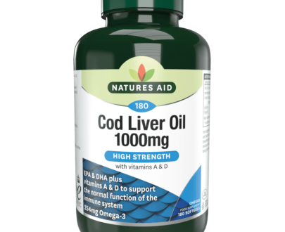 Natures Aid Cod Liver Oil 1000mg