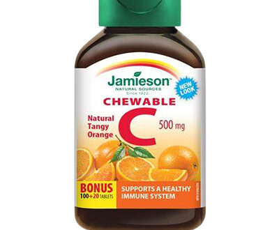 Jamieson Chewable C 500mg Tablets 120's