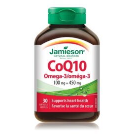 Jamieson CoQ10 + Omega-3 Soft Gel 30’S