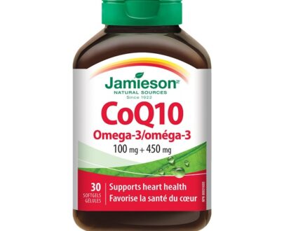 Jamieson CoQ10 + Omega-3 Soft Gel 30’S