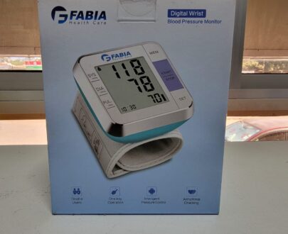 Fabia Digital Wrist BP Monitor