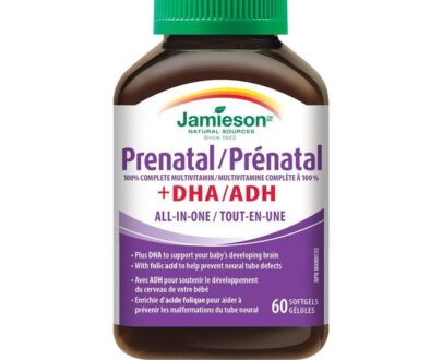 Jamieson Prenatal 100% + DHA Soft Gels 60`S