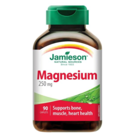 Jamieson Magnesium 250Mg Caplets 90`S