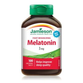 Jamieson Melatonin 3mg Dissolving Tablets 100's