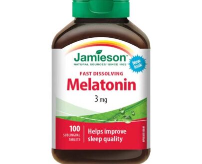 Jamieson Melatonin 3mg Dissolving Tablets 100's