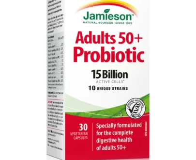 Jamieson Adult 50+ Probiotic Complex Vegeterian Capsules 30`S