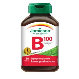 Jamieson Vitamin B Complex 100Mg Caplets 60`S