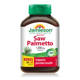 Jamieson Saw Palmetto 1000mg Soft gels 60`s