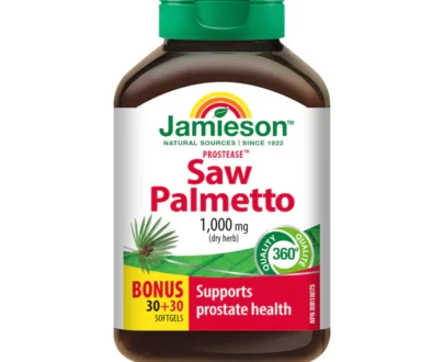 Jamieson Saw Palmetto 1000mg Soft gels 60`s