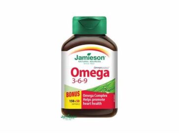 Jamieson Omega 3-6-9 1200Mg Softgels 200S