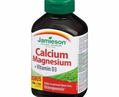 Jamieson Calcium Magnesium + D3 Caplets 200S