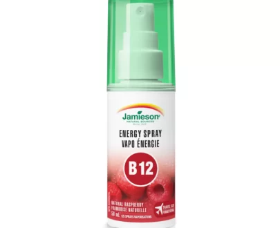 Jamieson Vitamin B12 Energy Spray 500mcg Raspberry 58mL