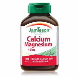 Jamieson Calcium Magnesium + Zinc Caplets 200S