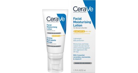 Cerave Am Facial Moisturiser Lotion With Spf 50 52Ml