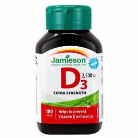 Jamieson Vitamin D3 2500 Iu Softgels 135`S