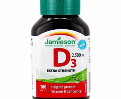 Jamieson Vitamin D3 2500 Iu Softgels 135`S