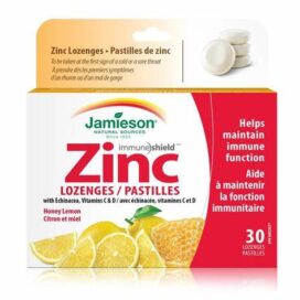 Jamieson Zinc Lozenges Honey Lemon 30`s