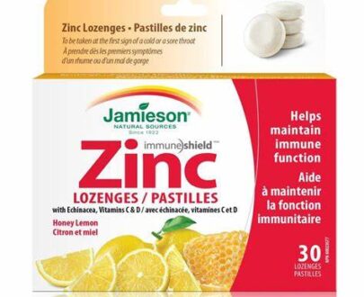 Jamieson Zinc Lozenges Honey Lemon 30`s