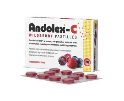 Andolex C Wildberry Pastilles 20's