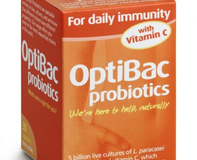 OPTIBAC PROBIOTICS DAILY IMMUNITY/VITAMIN C 5 BILLION 30S