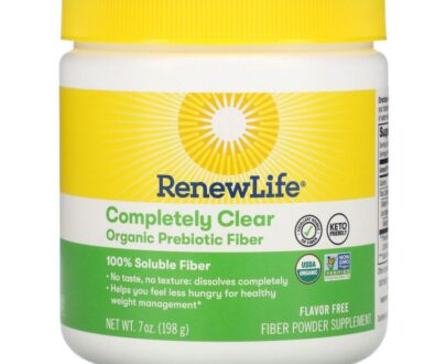 RENEW LIFE COMPLETELY CLEAR ORG PREBIOTIC FIBER(7OZ) 198G
