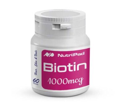 Nutripad Biotin 1000mg Tablets 60's